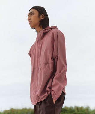 UNFILO MENS Light Move パーカー [24年春夏商品] ダスティ ピンク