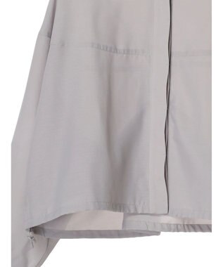 earth music&ecology シャツブルゾン Light Gray