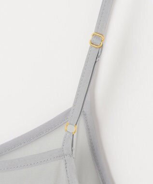 ANY SIS 【洗える】チュールレイヤード インナー ライトグレー