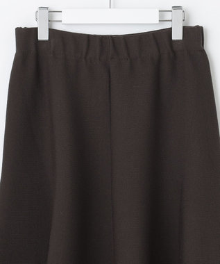 自由区 【洗える/セット着用可】レーヨンストレッチ マーメイドシルエット スカート ダークブラウン系