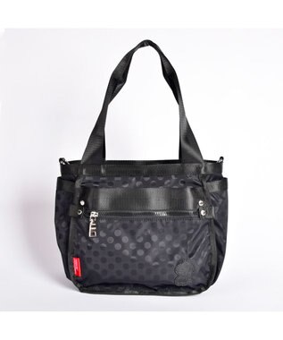 Y'SACCS 【PEANUTSコラボ】SNOOPY（スヌーピー） Polka Dots 2WAYトート ブラック