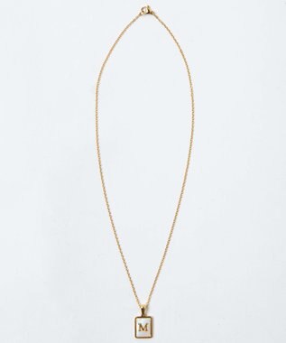 WEGO Lイニシャルネックレス 柄3