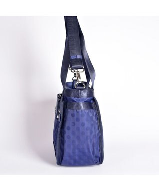 Y'SACCS 【PEANUTSコラボ】SNOOPY（スヌーピー） Polka Dots 2WAYトート ネイビー