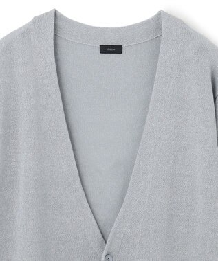 JOSEPH HOMME ドライペーパープレーン 　ニットカーディガン サックスブルー系