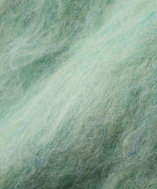 CRAFT STANDARD BOUTIQUE カール起毛モヘアライクVネックニットカーディガン Green