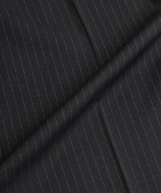 YECCA VECCA ウエストデザインワイドストレートパンツ Stripe