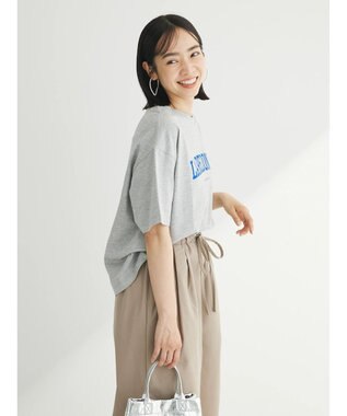 Green Parks 汗染み防止アソートロゴＴシャツ Gray Mixture