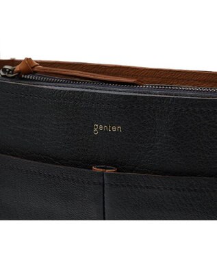 genten タスカ ショルダーバッグ ネイビー