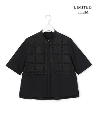 ICB L 【先行予約・WEB限定】レースコンビクロップドシャツ