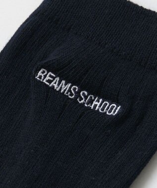 BEAMS SCHOOL 28cm丈スクールソックス ネイビー
