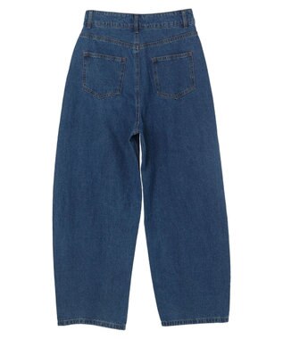 earth music&ecology デニムエッグパンツ Indigo