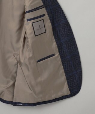 GOTAIRIKU 【Loro Piana Fabric】シルクカシミヤソフトツイード ジャケット ネイビー系4