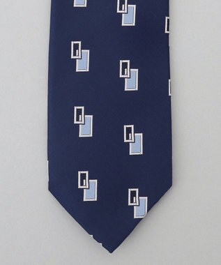 GOTAIRIKU 【日本製】西陣ネクタイ_小紋柄 ブルー系4