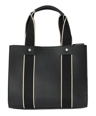 Green Parks ・Ｃｕーｓｈｕｔ　テープハンドルスクエアトート Black