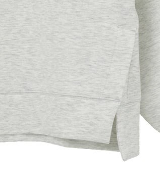 AMERICAN HOLIC サイドスリットダンボールプルオーバー Gray Mixture