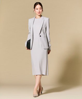 BEIGE， 【セットアップ対応】CINDY / テーラードジャケット L.Gray