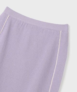 GRACE CONTINENTAL カノコニットスカート ラベンダー