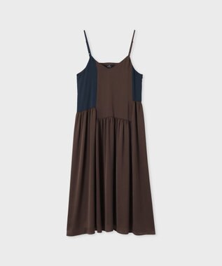 Paul Smith アシンメトリー キャミワンピース ダークブラウン