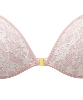 BRADELIS New York 【NuBra / ボリュームアップ】パテッドヌーブラ ベル オーラ  蒸れにくい バックレス コレクション デザインヌーブラ 正規品 ピンク