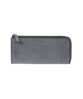 genten プレッソ L字ファスナー長財布 ブラック