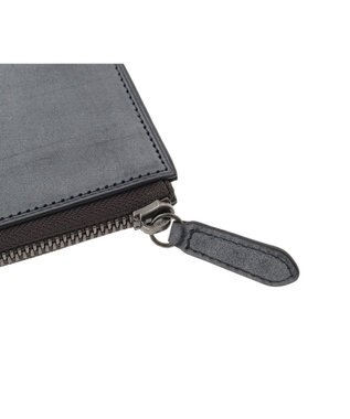genten プレッソ L字ファスナー長財布 ブラック