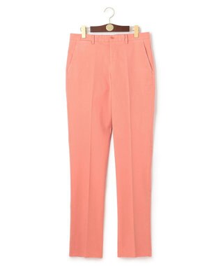J.PRESS MEN トリコチンストレッチ パンツ ライトオレンジ系