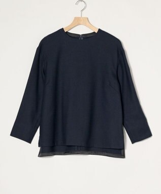 ONWARD Reuse Park 【23区】ブラウス秋冬 ネイビー