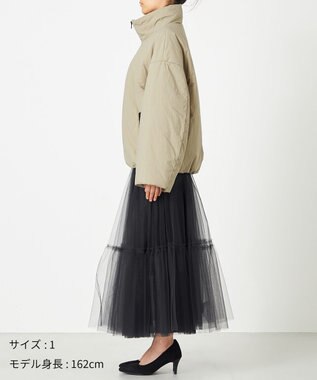 NAVE 【Nave・手洗い可/中綿】パフィトラックジャケット ベージュ系