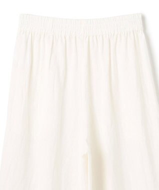 uncrave コットンリネンボイル ワイドパンツ オフ