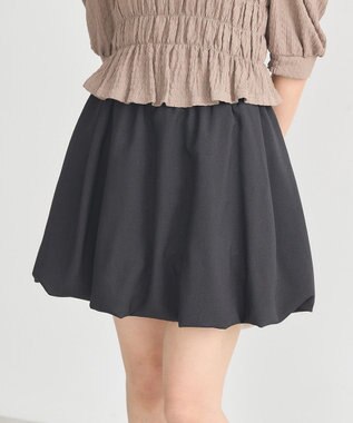 earth music&ecology バルーンミニスカート