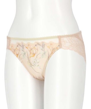 AMPHI ショーツ 【Glama-Rich グラマリッチ 脇スッキリ・ライトタイプ】 BYJ685とペア PYJ185 アンフィ／ワコール オレンジ