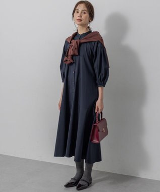 組曲 クルミボタン ニットカーディガン ブラウン系