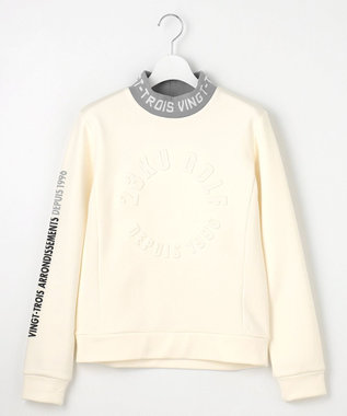 23区GOLF 【WOMEN】ストレッチ 裏フリース ストレッチ性抜群 優しい肌ざわり アイボリー系