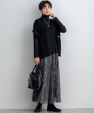 23区 レザー2WAY ショルダーバッグ ブラック系