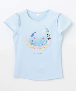 組曲 KIDS 【150-160㎝】ENOSUI Dream Tシャツ サックスブルー系