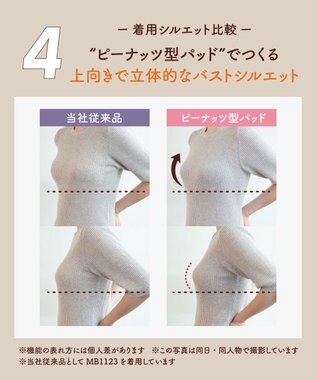 WACOAL ノンワイヤーブラ [GOCOCi/ワコール] ハーフトップ ブラトップ まるでつけていないような着ごこち 綿混 立体的なバストシルエット レディース CGG551 /ワコール ブルー
