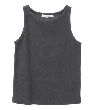 AMERICAN HOLIC ワッフルタンクトップ Charcoal Gray