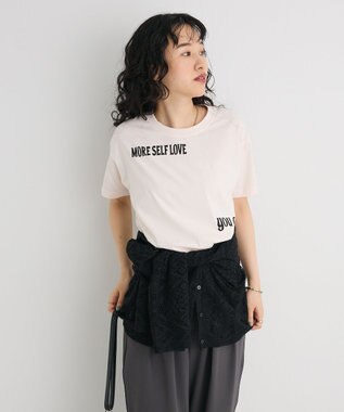 CRAFT STANDARD BOUTIQUE ロゴプリントＴＥＥ Ivory