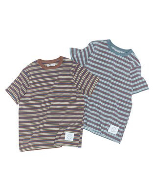 Green Parks ■ＷＩＴＨ　ＫＵＲＵＭＩ．Ｎ　ボーダーＴＥＥ Gray
