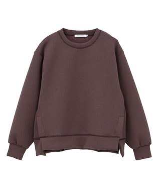 AMERICAN HOLIC サイドスリットダンボールプルオーバー Chocolat