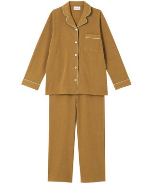  綿混ブークレーパジャマ