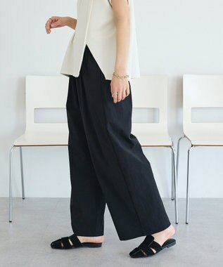 CRAFT STANDARD BOUTIQUE ワイドイージーパンツ Black