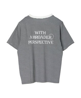 Green Parks 襟ロゴアソートレギュラーＴシャツ Border