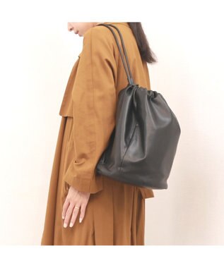 UNBILLION カシュカシュ cachecache / ガーメント合皮ボンサック