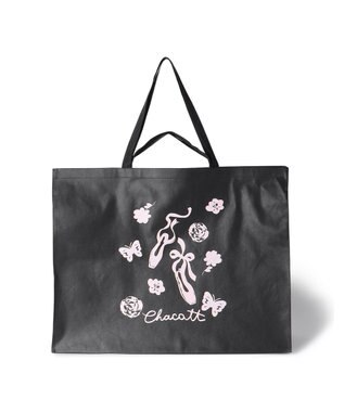 Chacott フラワー不織布バッグL