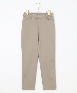 ANY SIS 【撥水機能】サテンストレッチビューティー パンツ ライトカーキ
