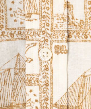 J.PRESS MEN Reyn spooner×J.PRESS リバースプリント シャツ マスタード系5