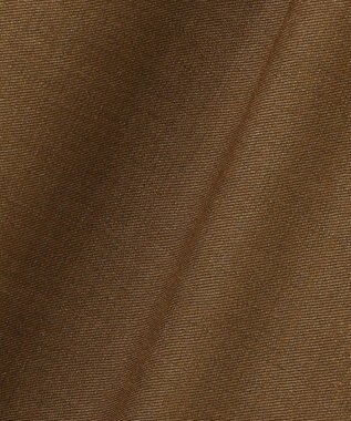 自由区 【SHIHOさん着用】デニムライクツイルカーブテーパード パンツ ブラウン