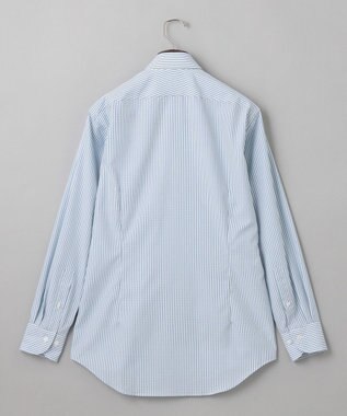 GOTAIRIKU 【形態安定】PREMIUMPLEATS_スモールワイドカラー 通年ドレスシャツ（チェック） サックスブルー系4