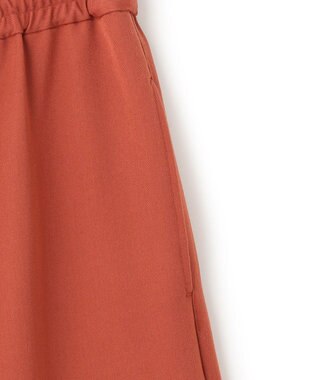 J.PRESS YORK STREET 【WOMEN】イージーワイドパンツ オレンジ系